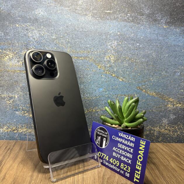 iPhone 16 Pro 128GB Black Titanium