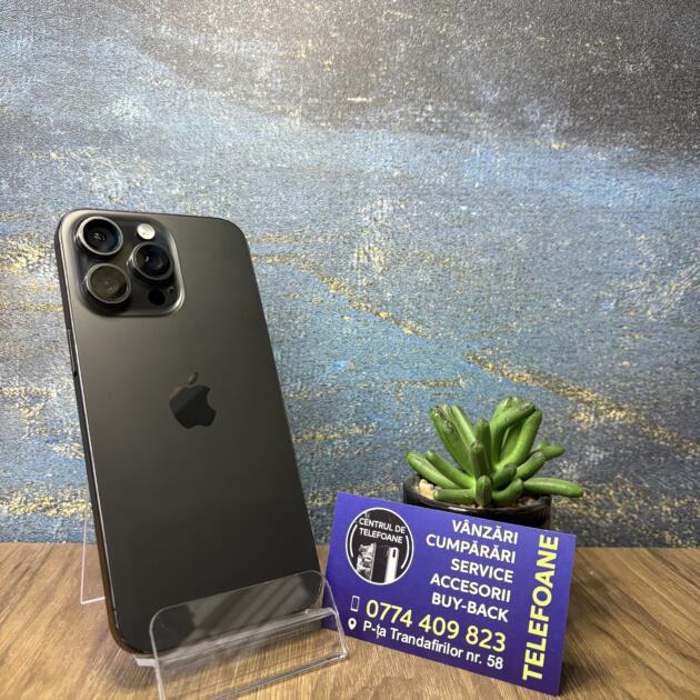 iPhone 15 Pro Max 256GB Black Titanium
