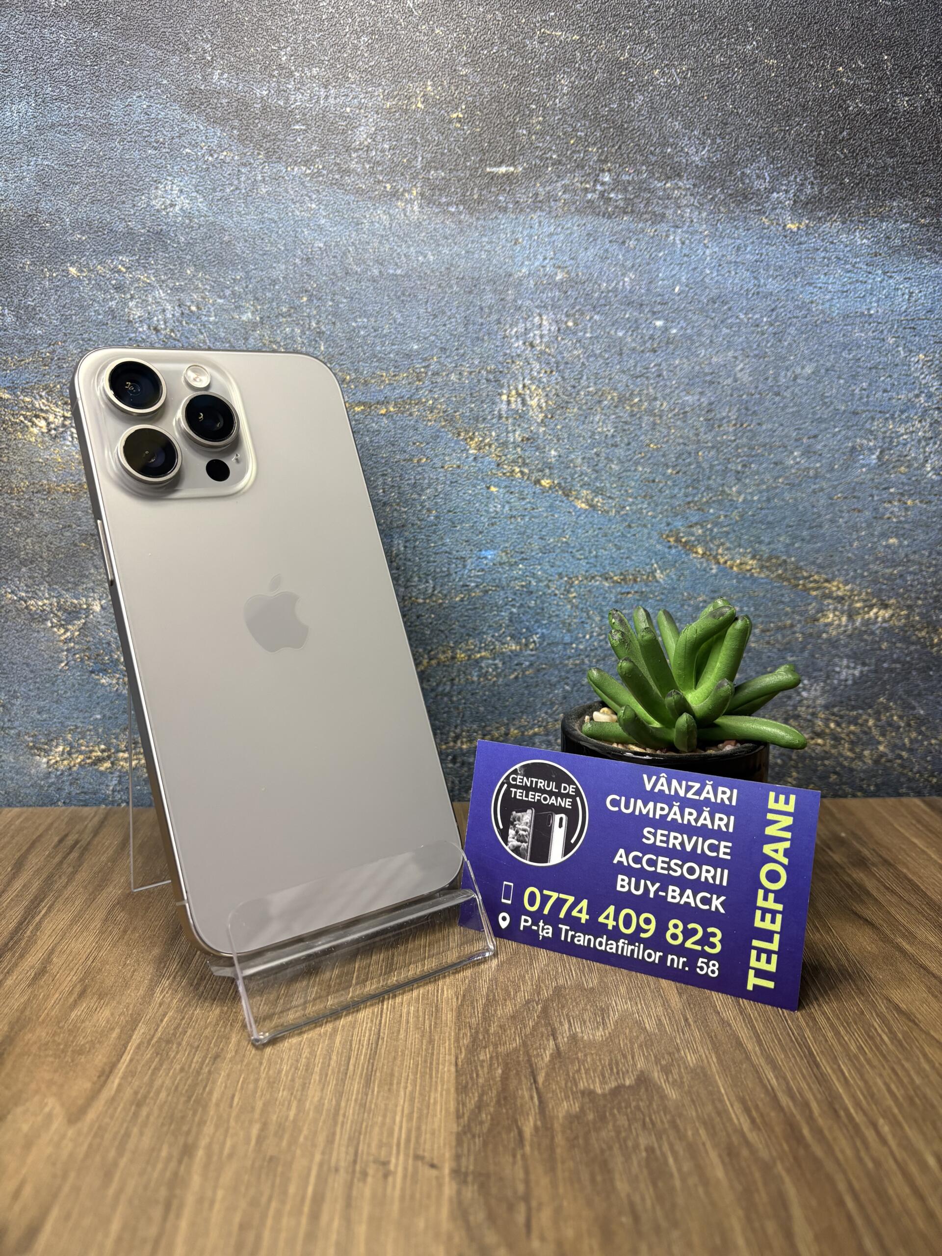 iPhone 15 Pro Max 256GB Natural Titanium