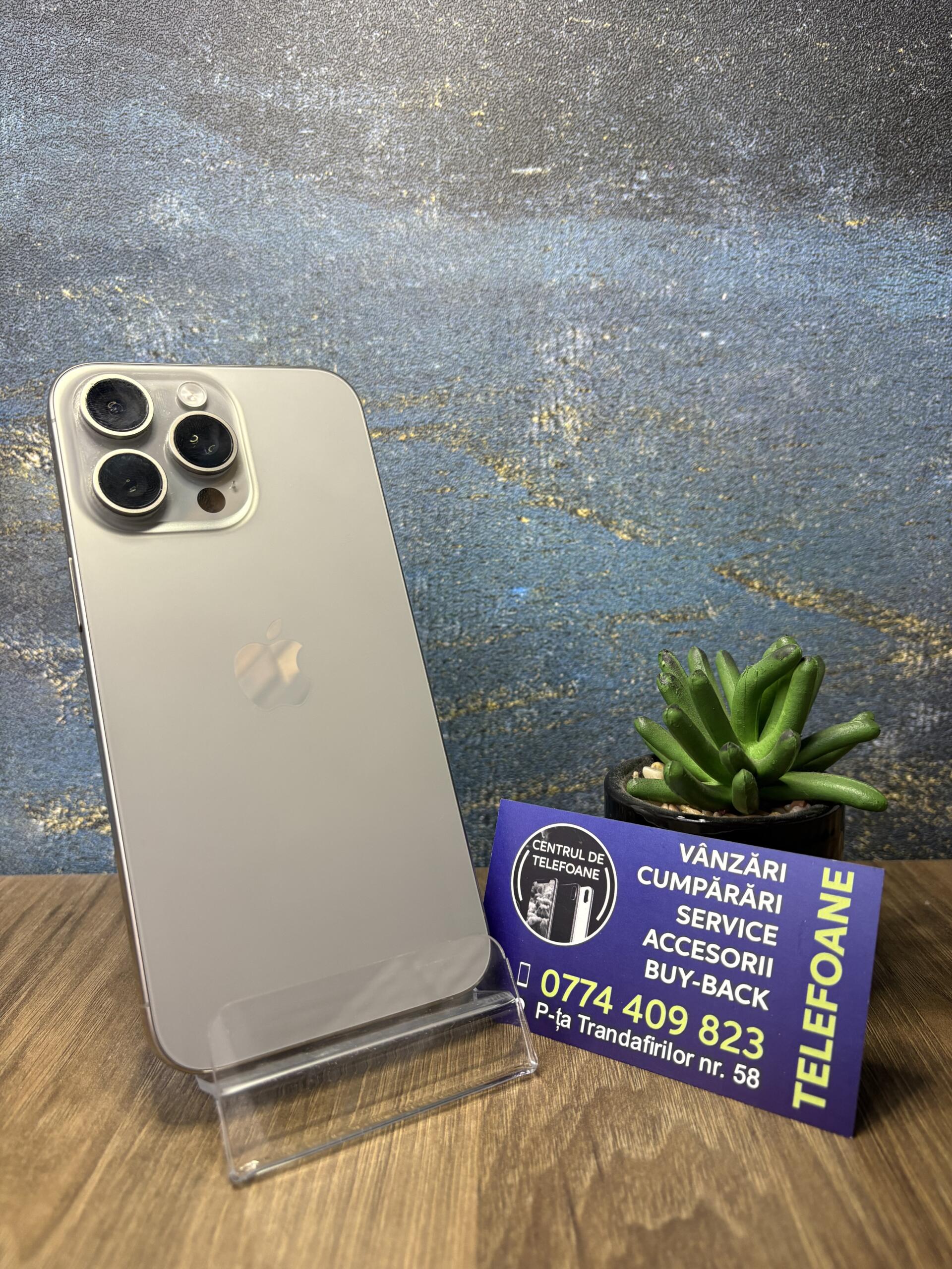 iPhone 15 Pro Max 256GB Natural Titanium