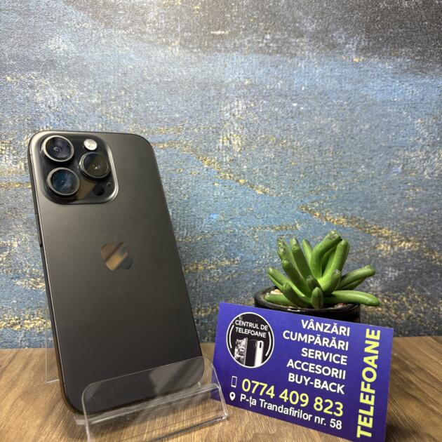 iPhone 15 Pro 128GB Black Titanium