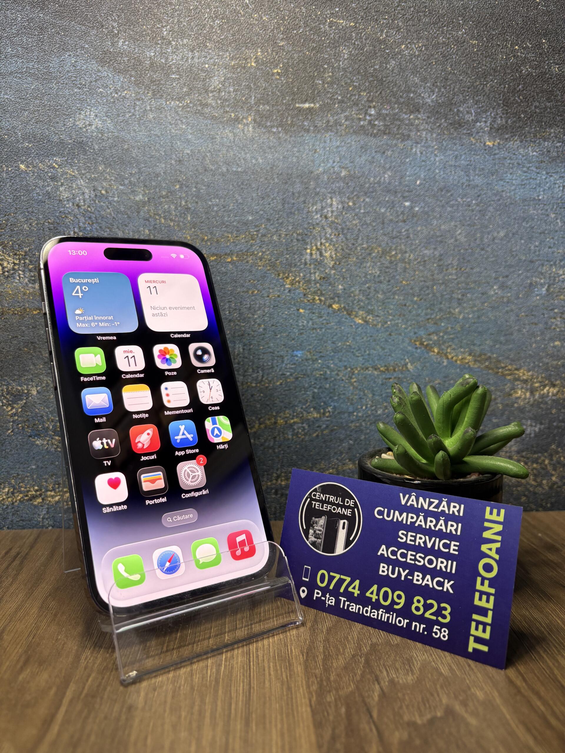 iPhone 14 Pro 256GB Deep Purple - imagine 2
