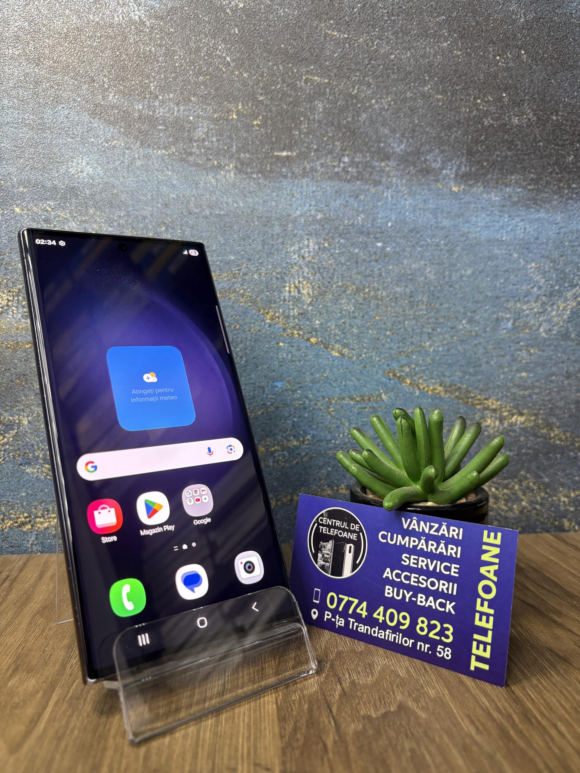 Samsung Galaxy S23 Ultra 256GB Phantom Black - imagine 2