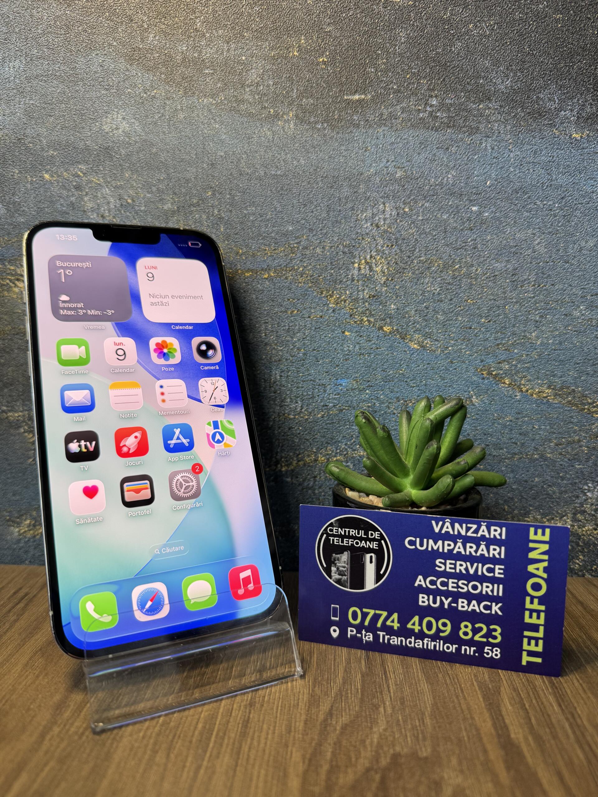 iPhone 13 Pro Max 128GB Silver - imagine 2