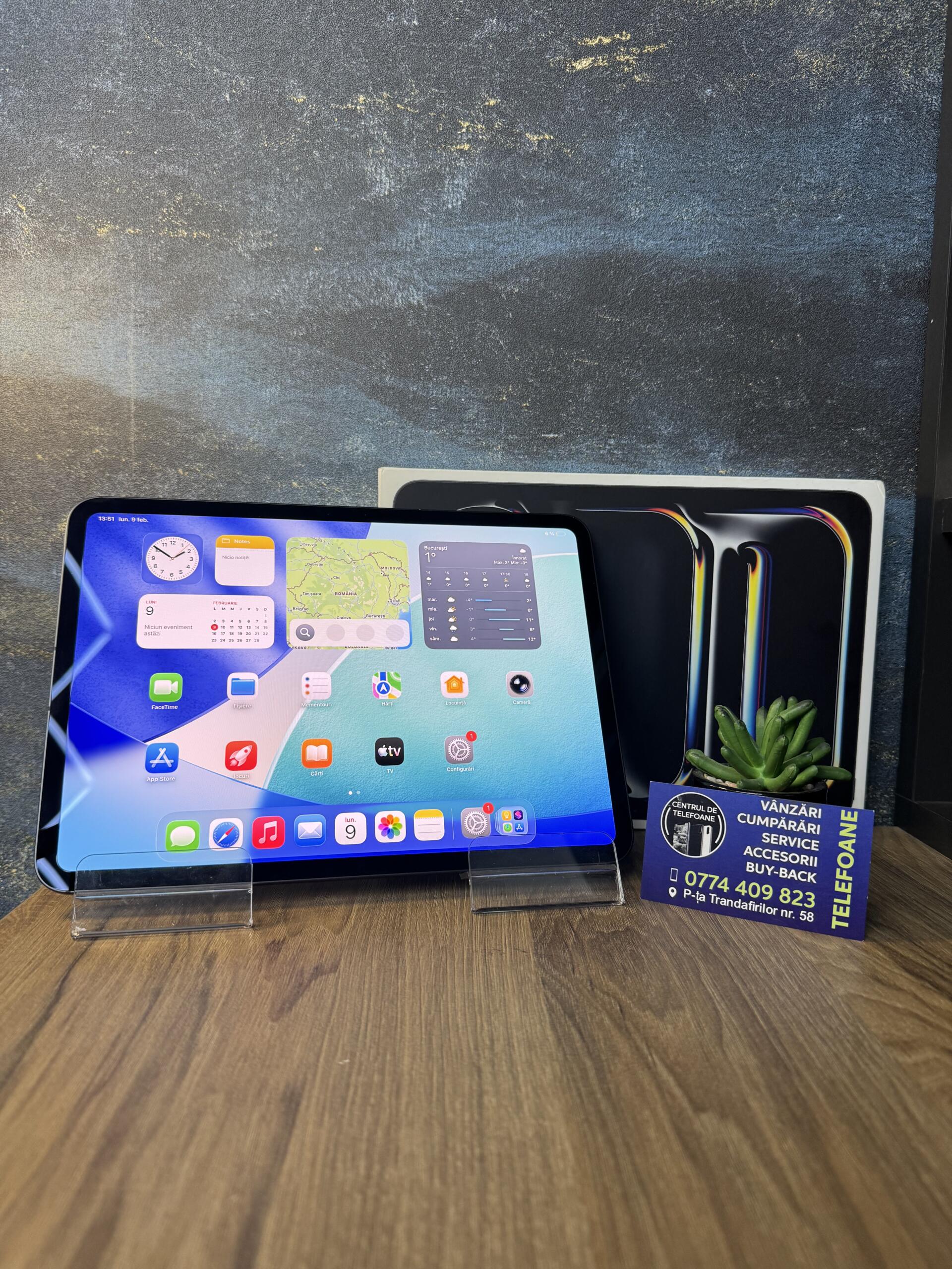 iPad Pro 11 Inch M4 256GB Space Black - imagine 2