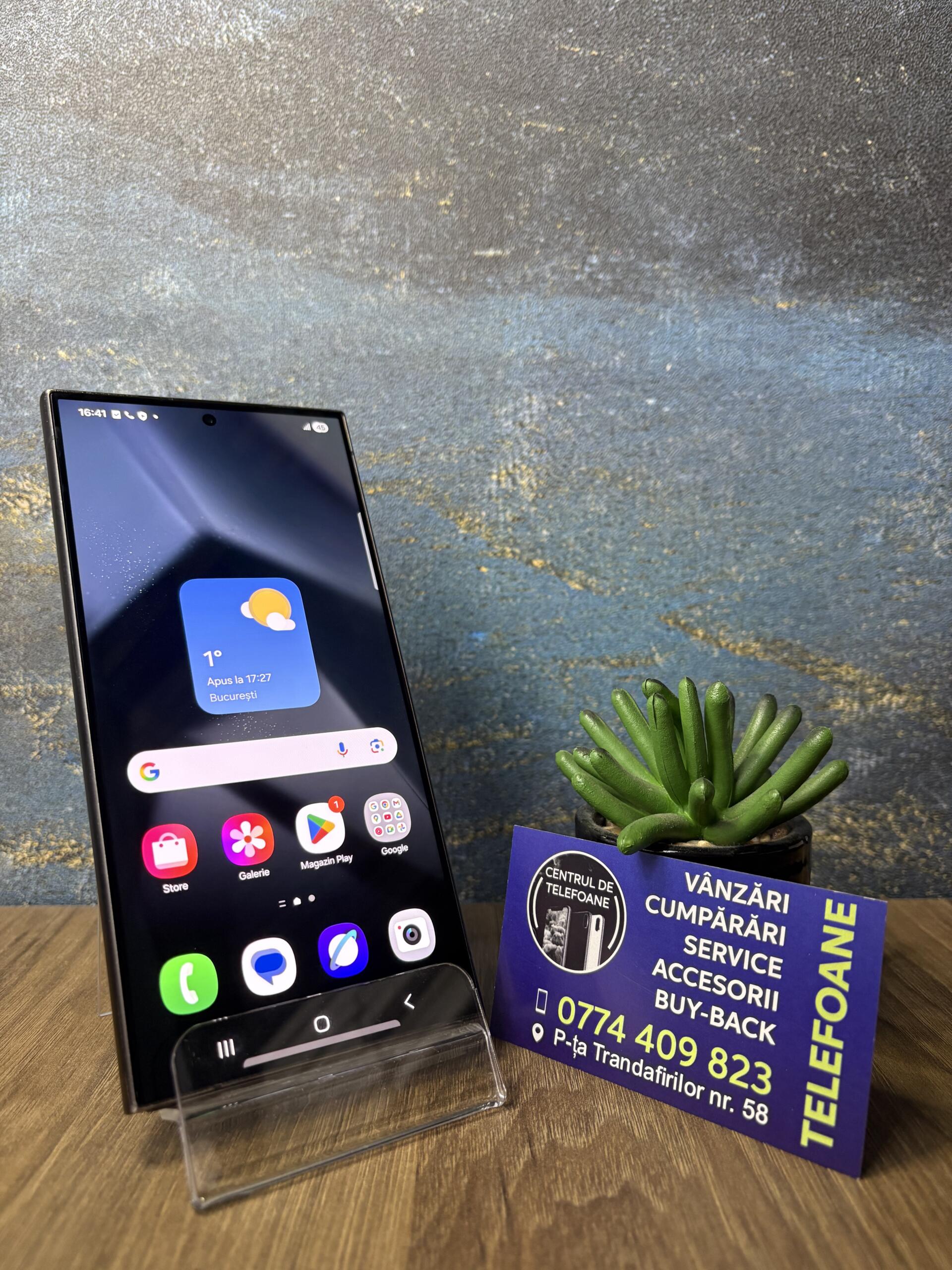 Samsung Galaxy S24 Ultra 256GB Titanium Black - imagine 2