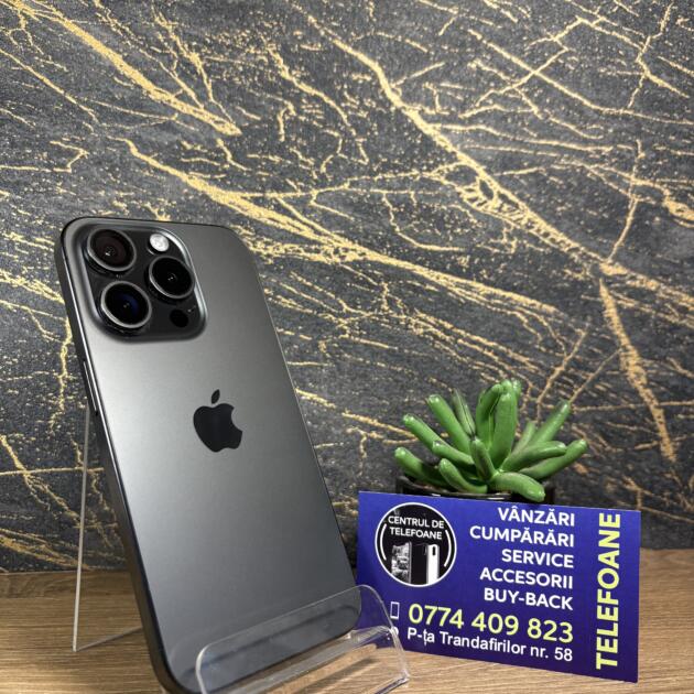 iPhone 15 Pro 256GB Black Titanium