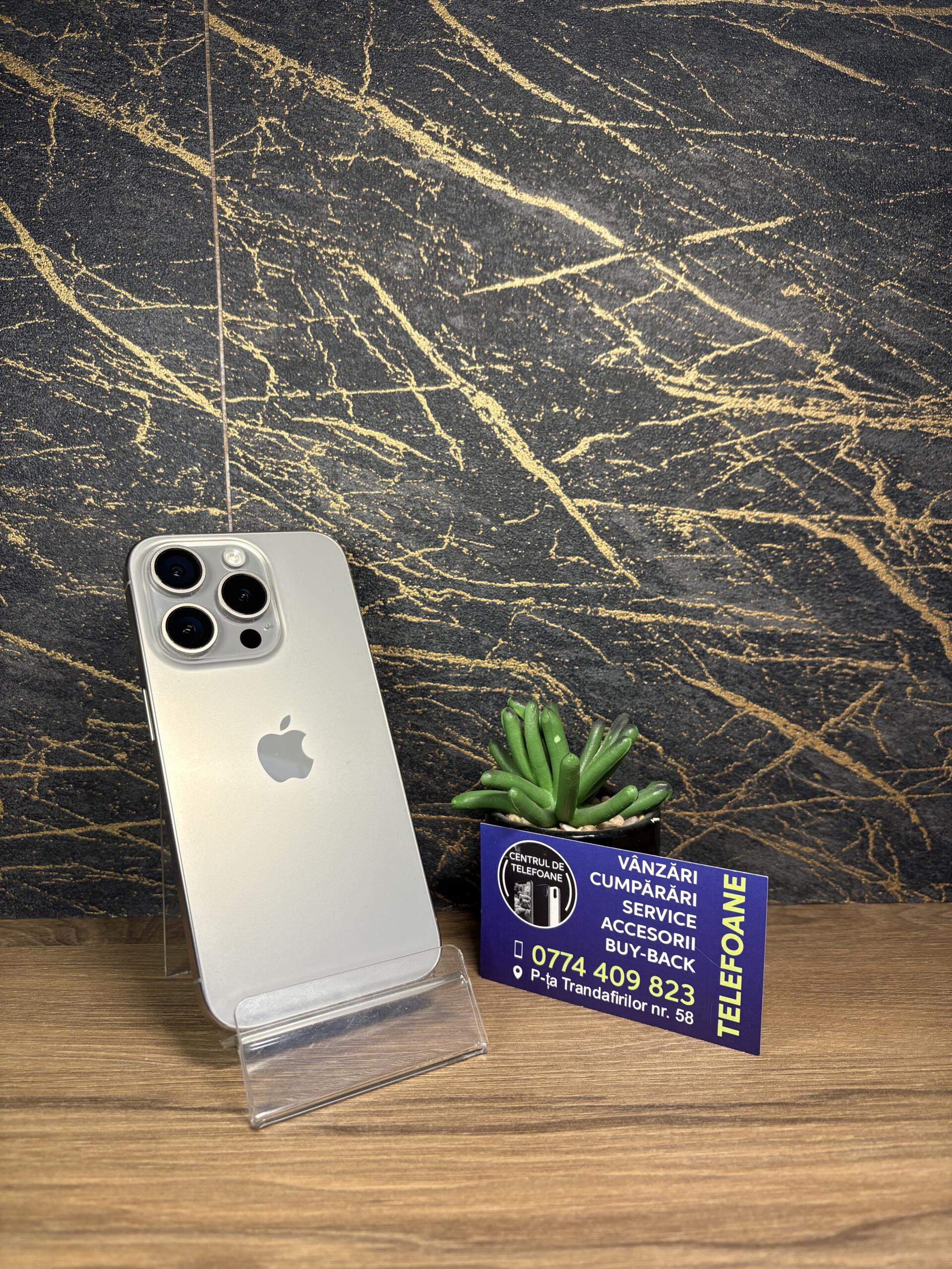 iPhone 15 Pro 128GB Natural Titanium