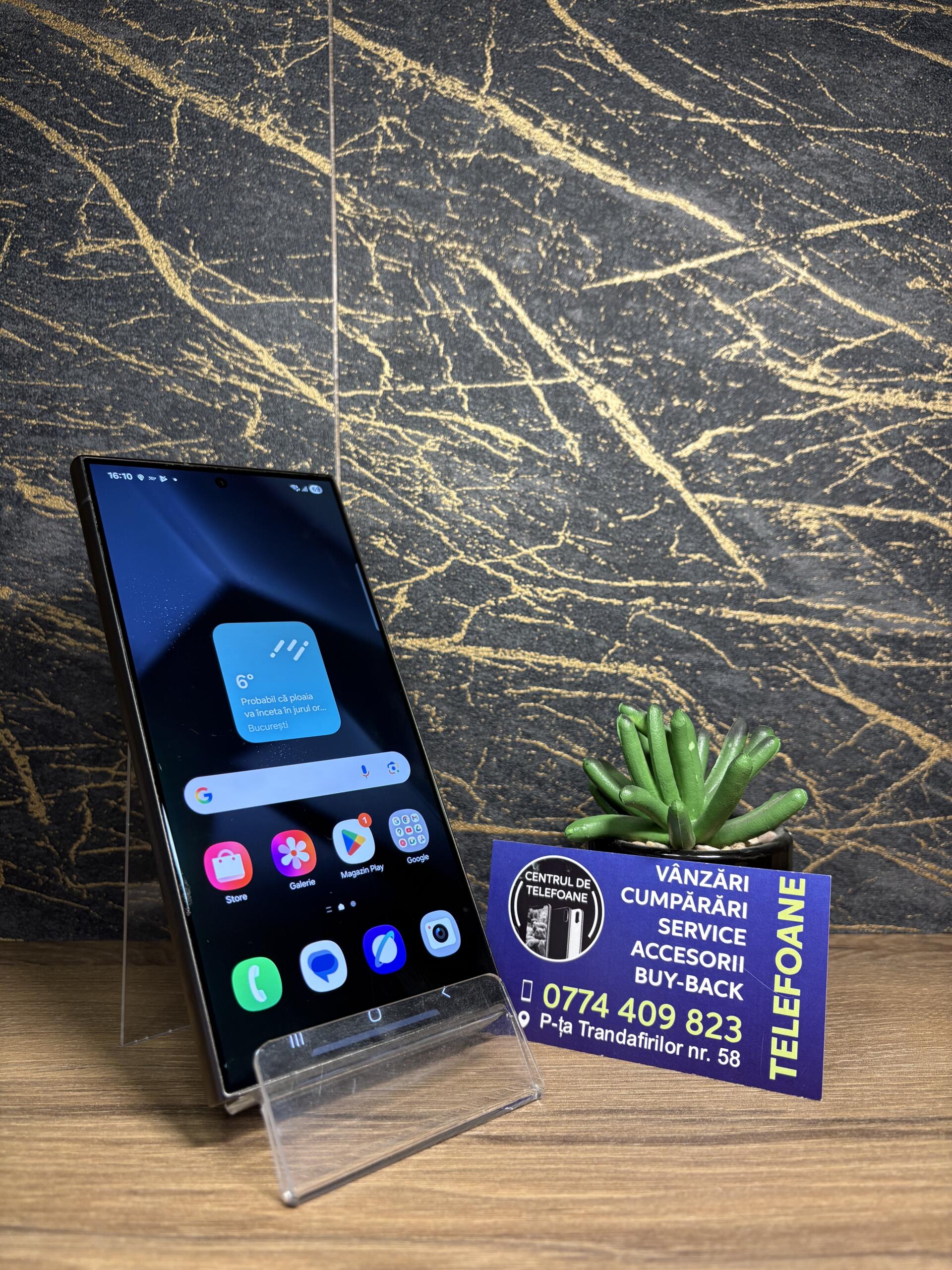 Samsung Galaxy S24 Ultra 256GB Titanium Black - imagine 2