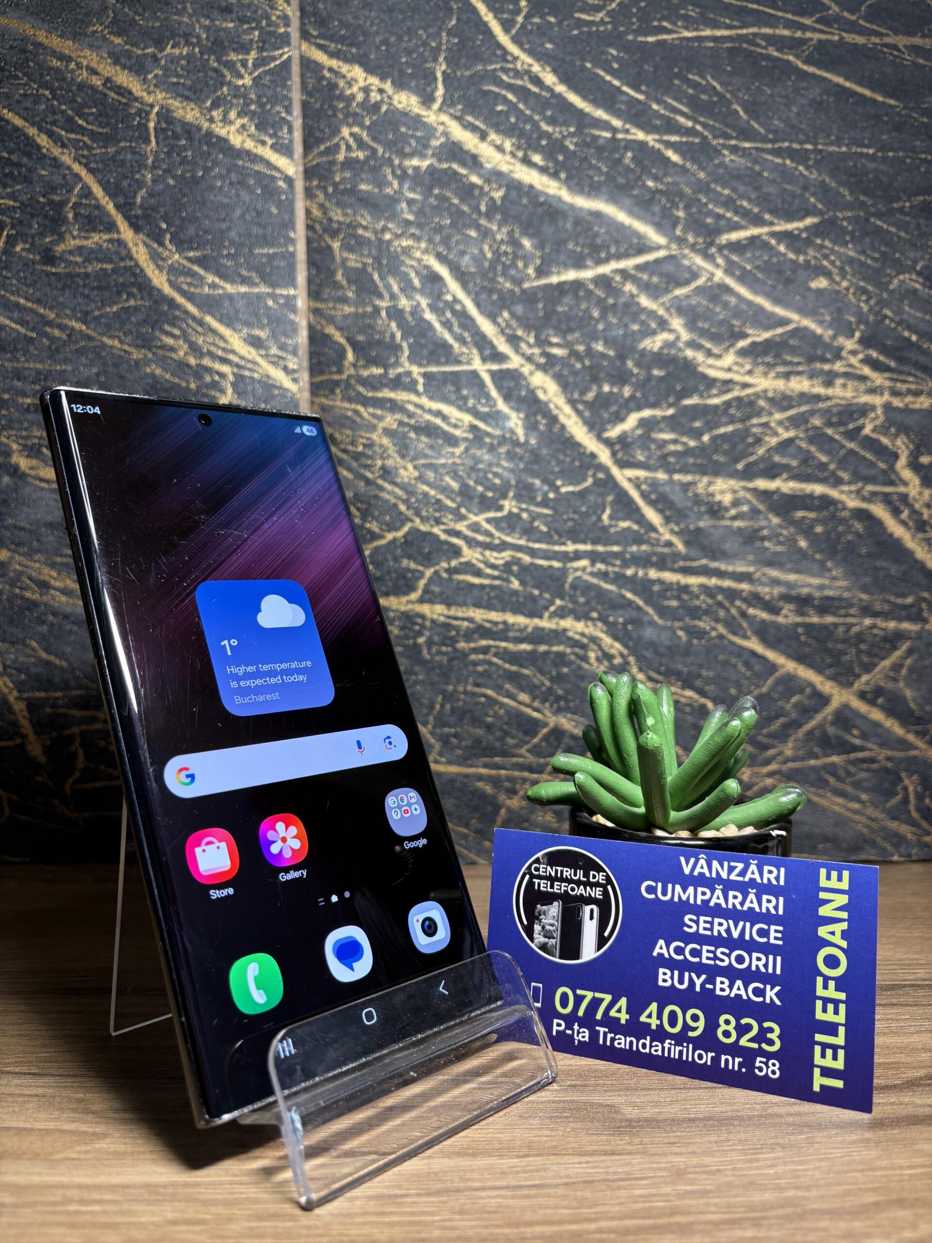 Samsung Galaxy S22 Ultra 256GB Phantom Black - imagine 2