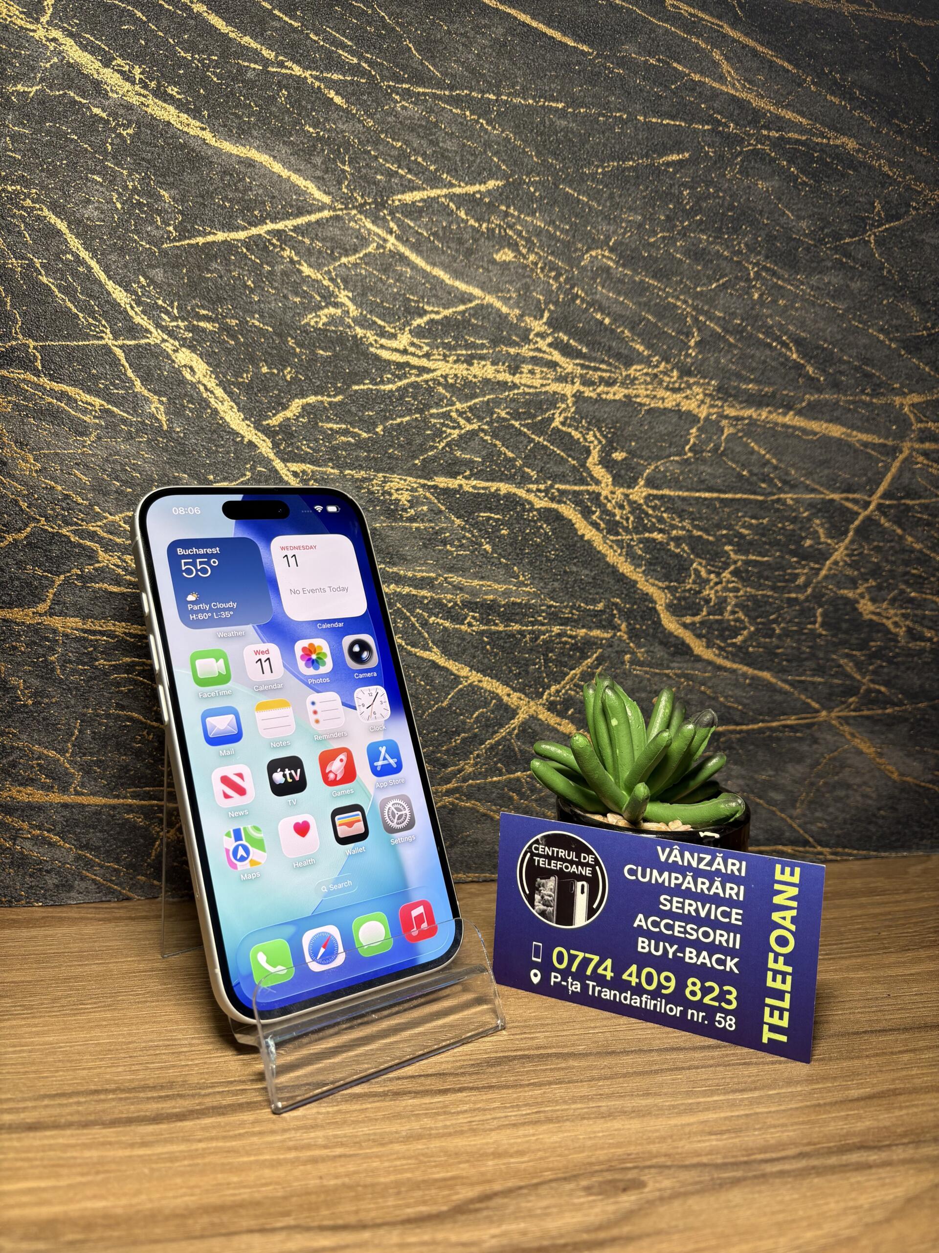 iPhone 16 128GB White - imagine 2