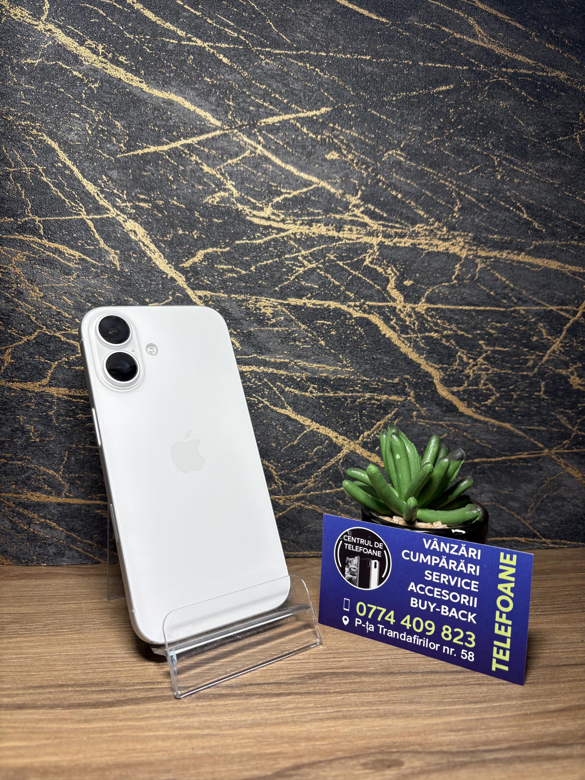 iPhone 16 128GB White