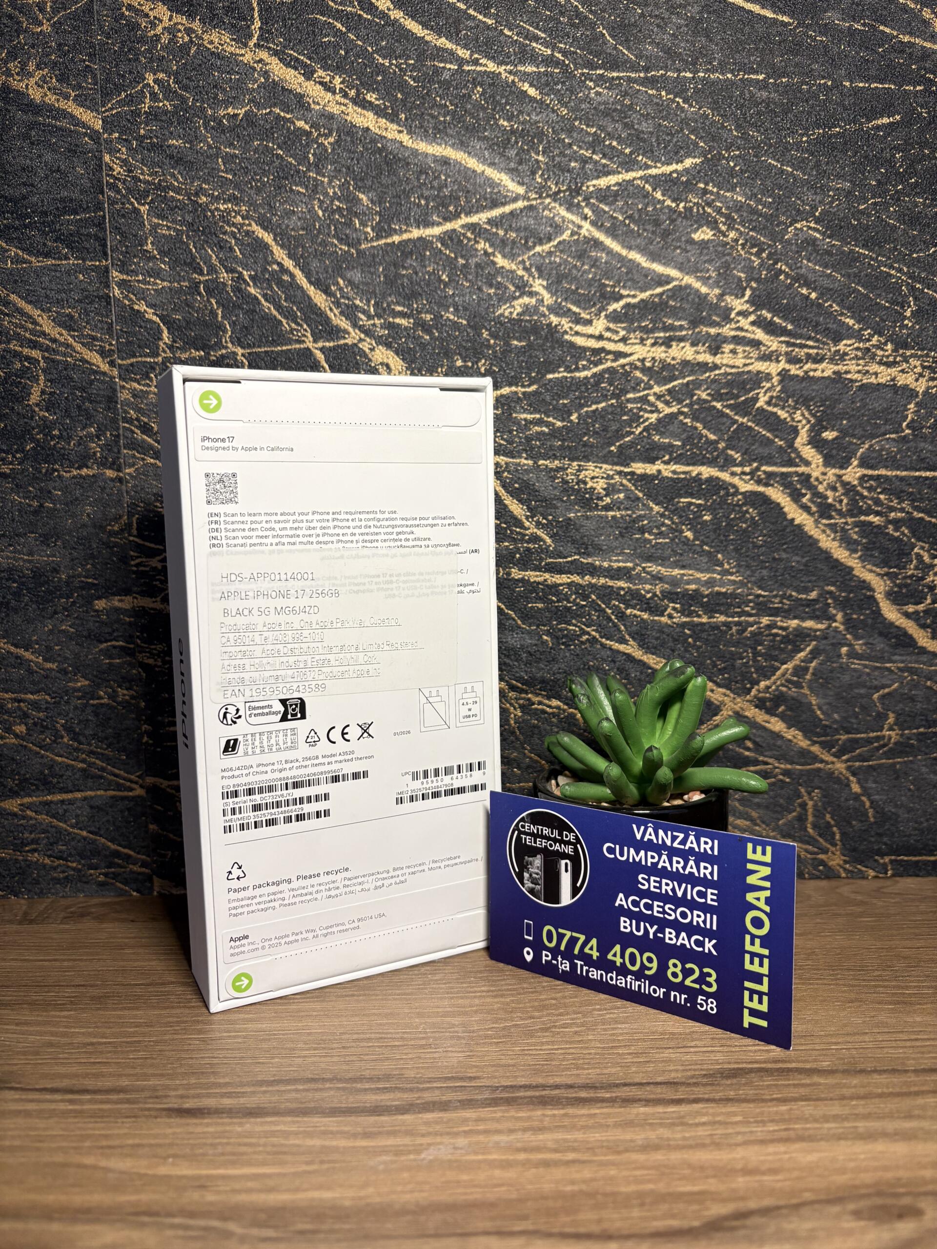 iPhone 17 256GB Black - imagine 2