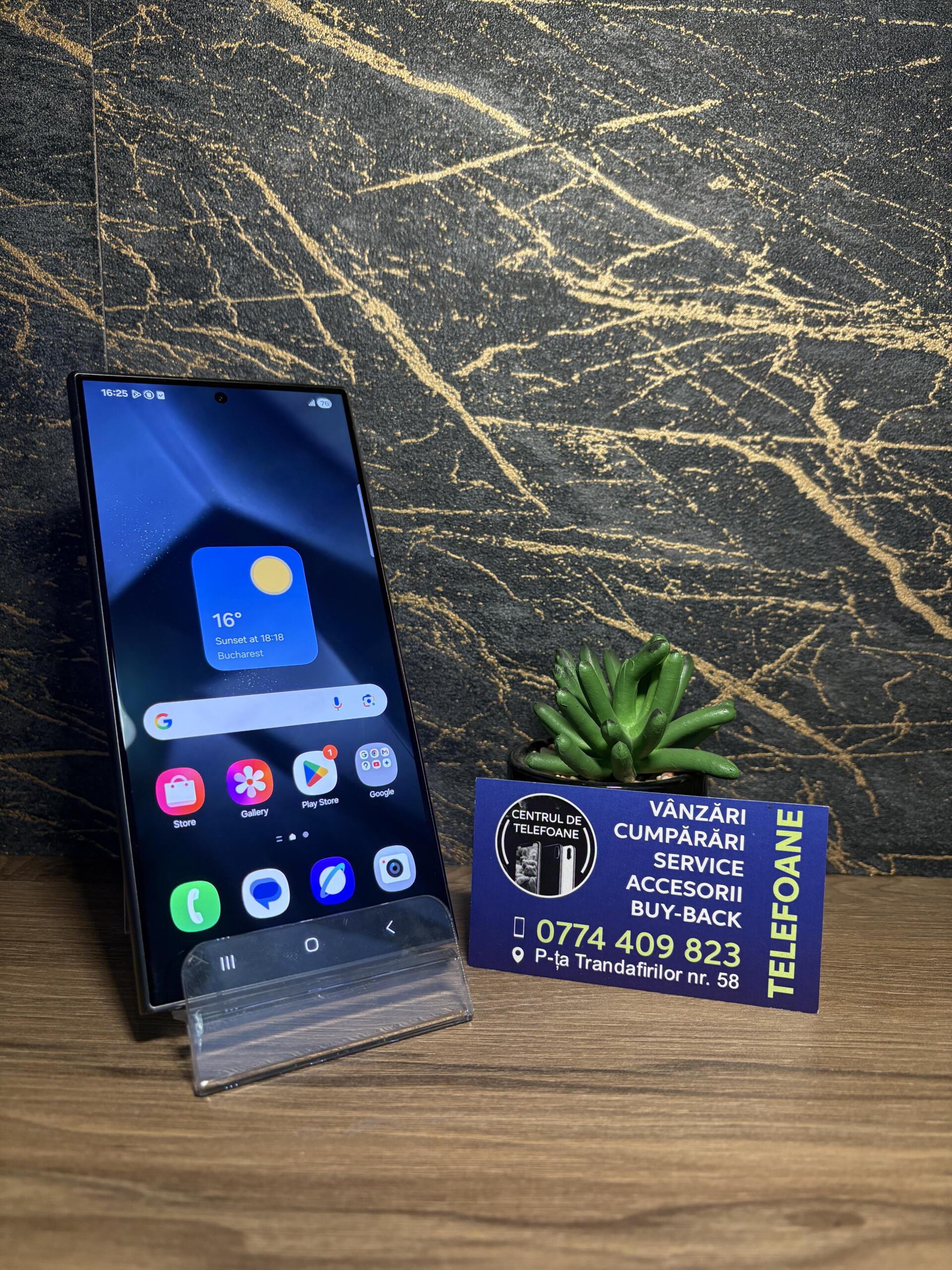 Samsung Galaxy S24 Ultra 256GB Titanium Black - imagine 2