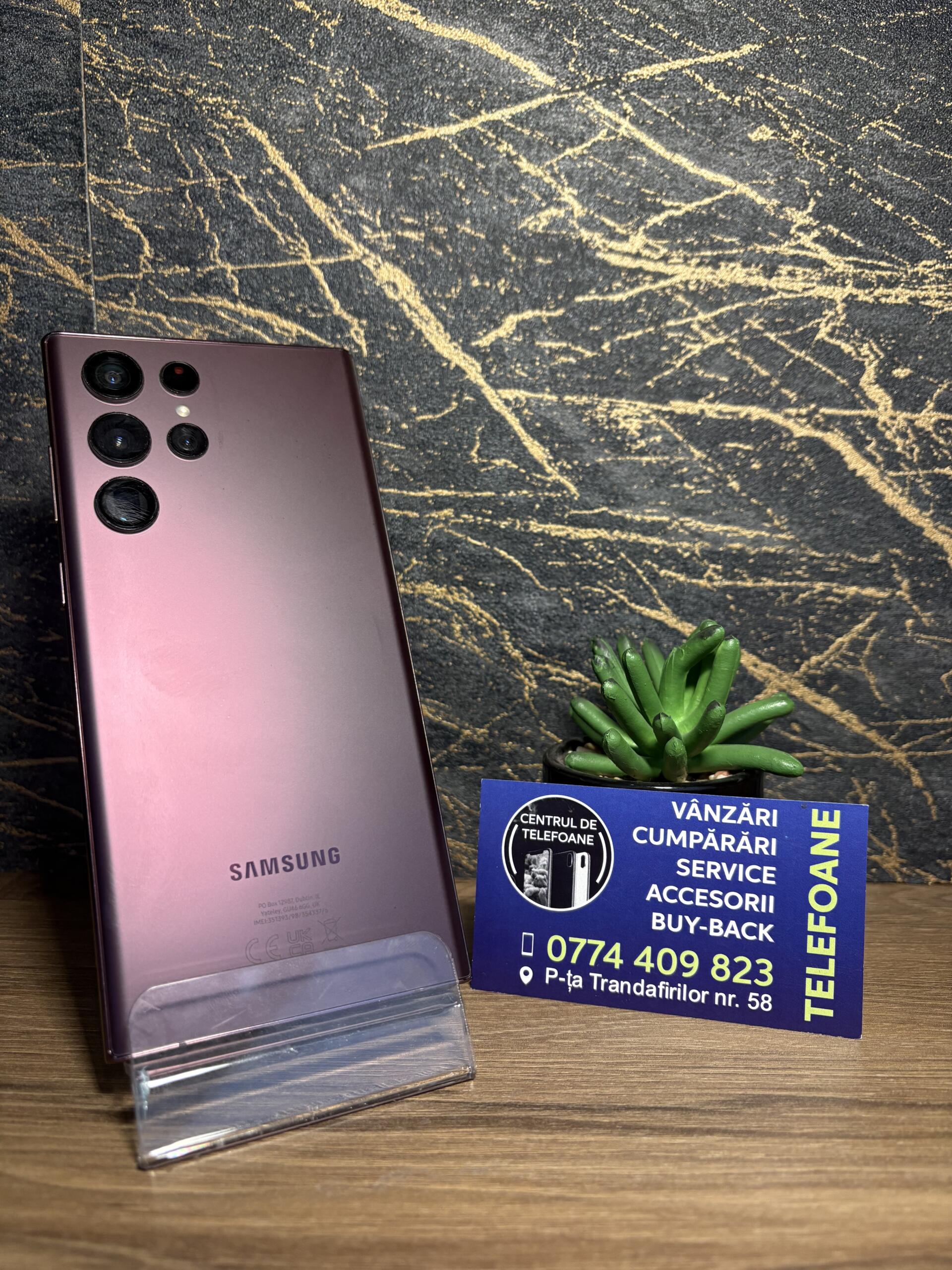 Samsung Galaxy S22 Ultra 128GB Burgundy