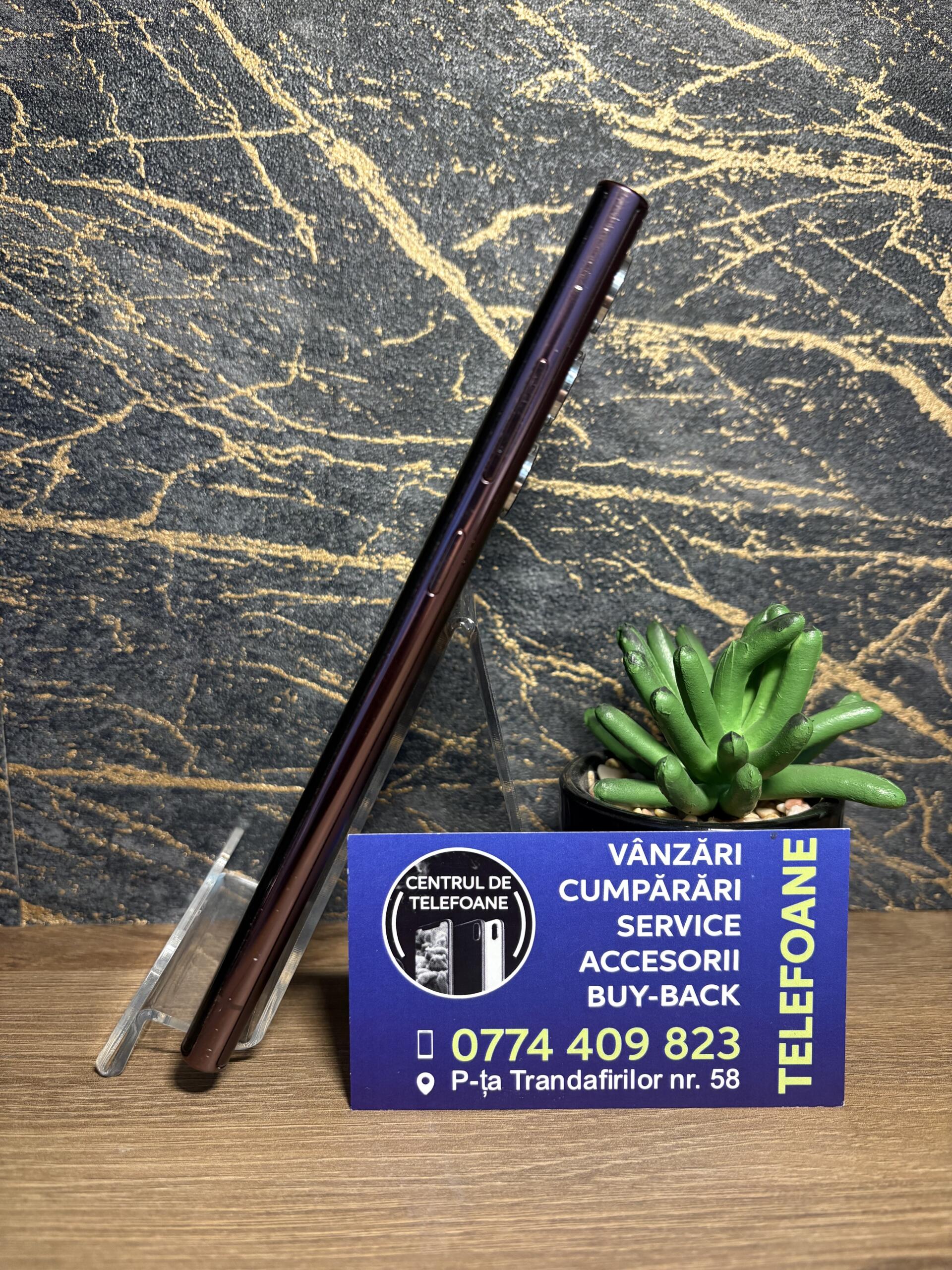 Samsung Galaxy S22 Ultra 128GB Burgundy - imagine 3