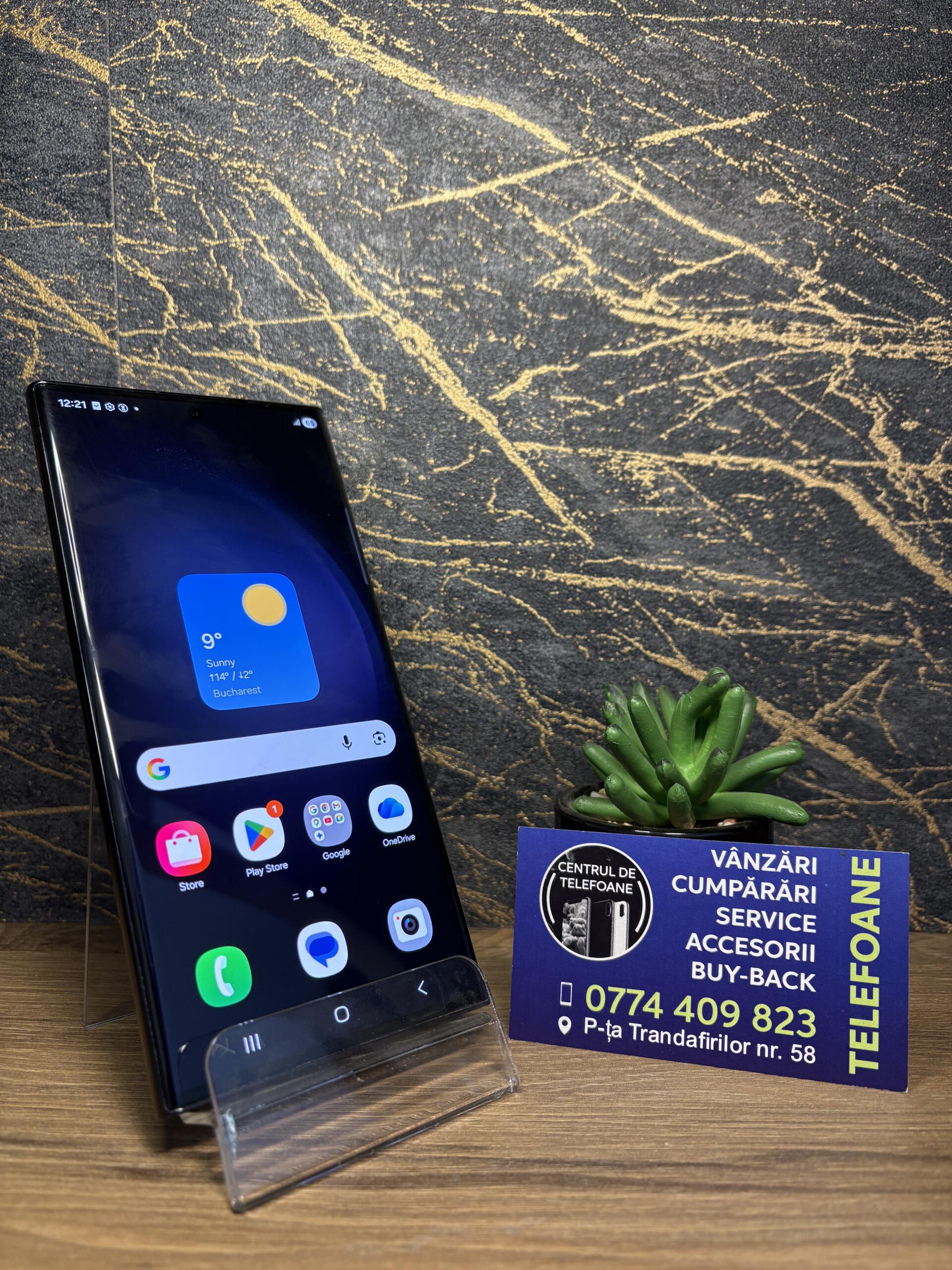 Samsung Galaxy S23 Ultra 256GB Phantom Black - imagine 2