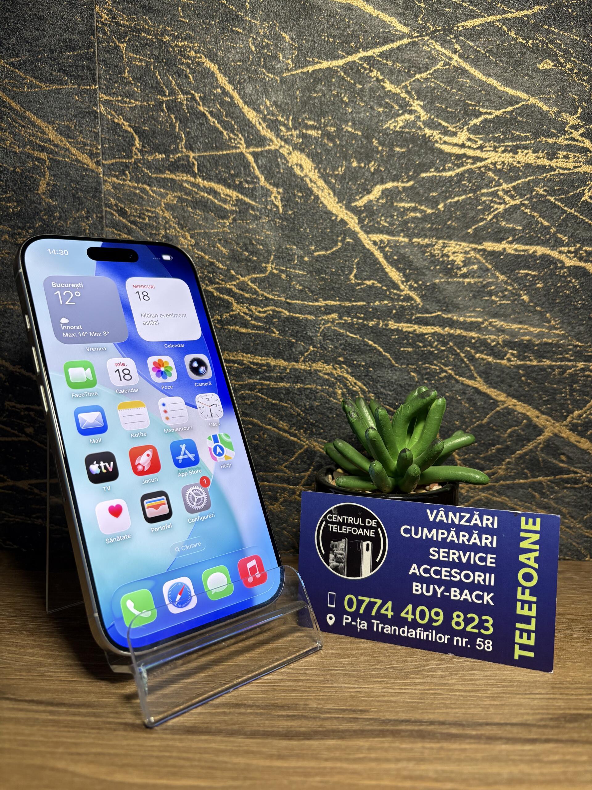 iPhone 16 Pro 128GB White - imagine 2