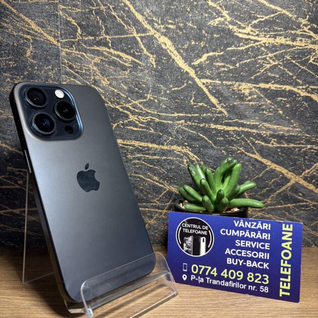 iPhone 15 Pro 128GB Blue Titanium