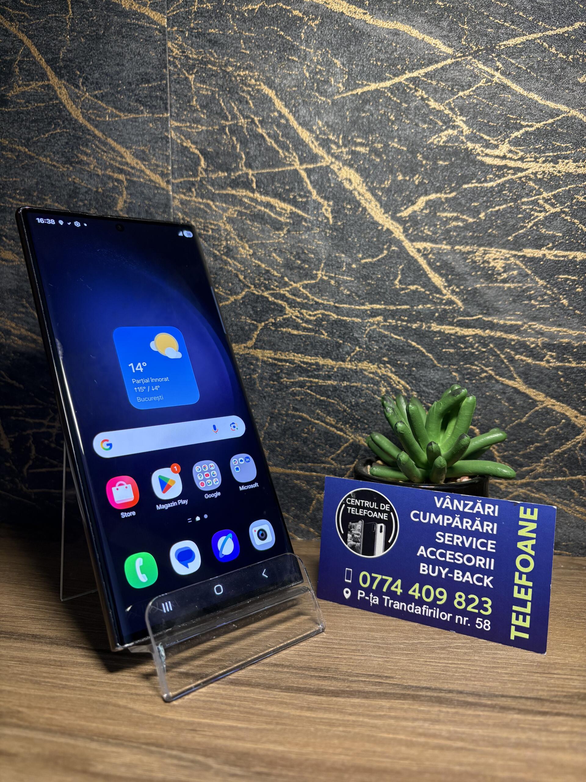 Samsung Galaxy S23 Ultra 256GB Phantom Black - imagine 2