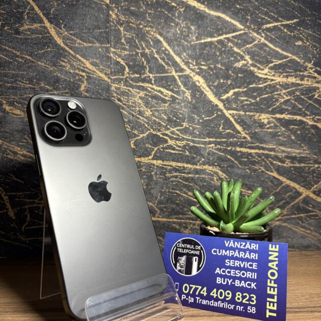 iPhone 15 Pro Max 256GB Black Titanium