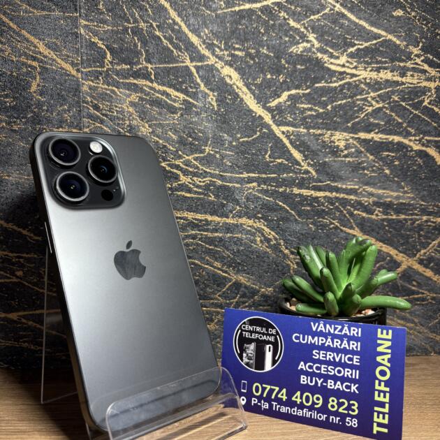 iPhone 15 Pro 256GB Black Titanium
