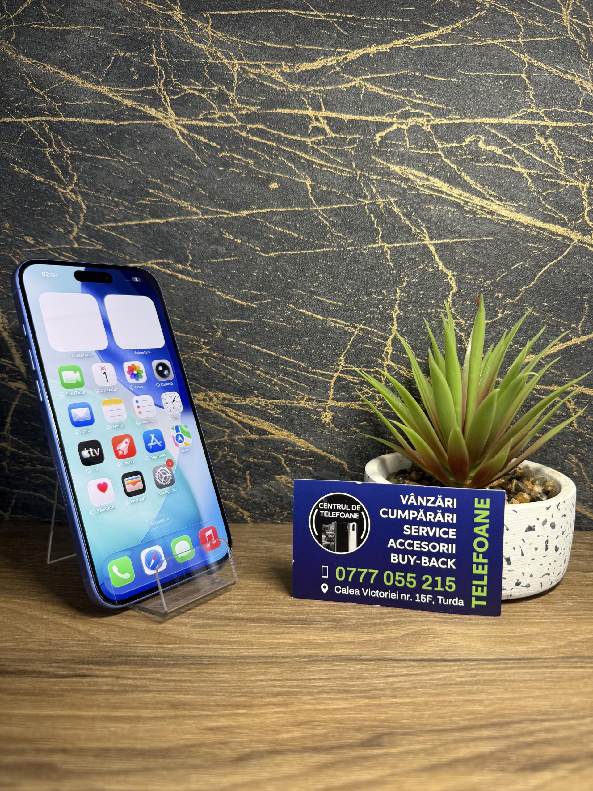 iPhone 16 Plus 128GB Ultramarine - imagine 2