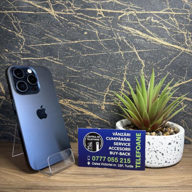 iPhone 15 Pro 128 GB Blue Titanium