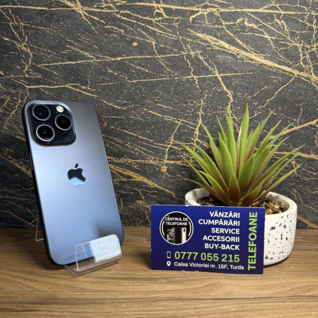 iPhone 15 Pro 128 GB Blue Titanium