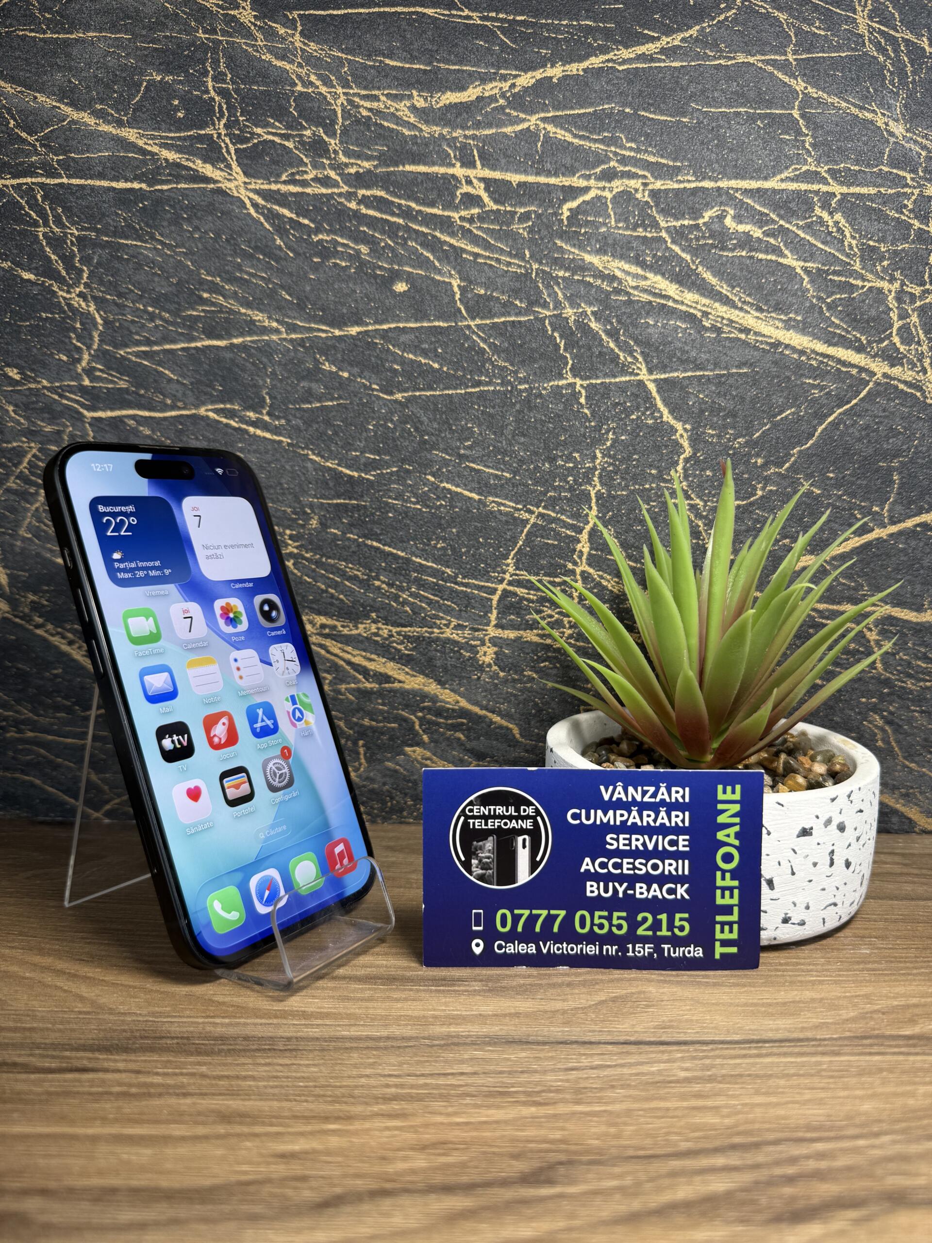 iPhone 15 128GB Black - imagine 2