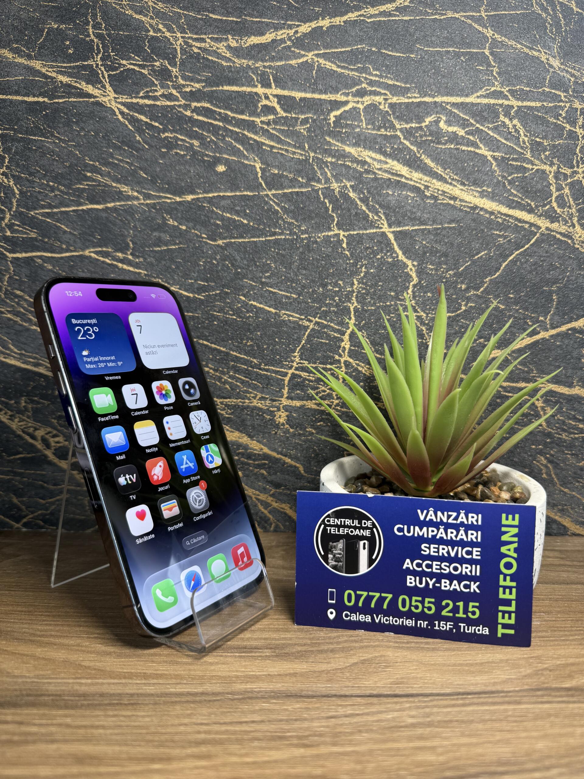 iPhone 14 Pro Max 256GB Deep Purple - imagine 2