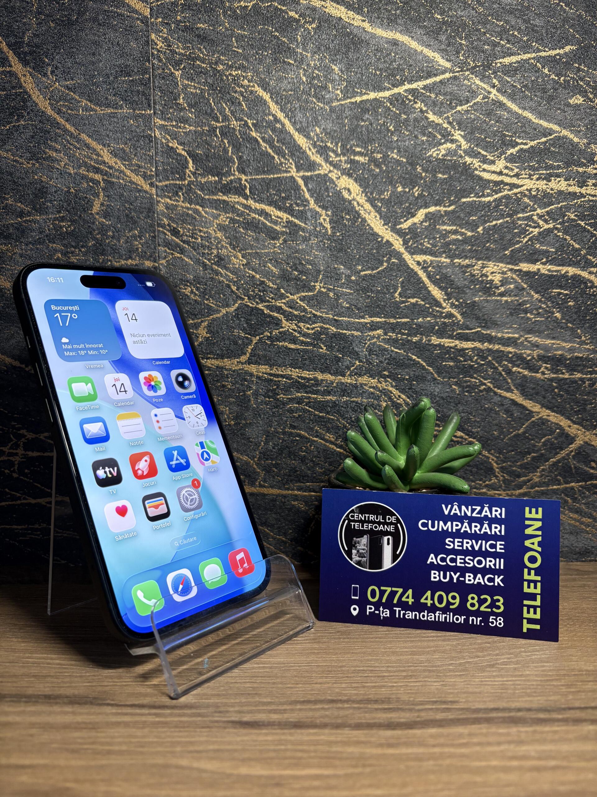 iPhone 15 128GB Black - imagine 2