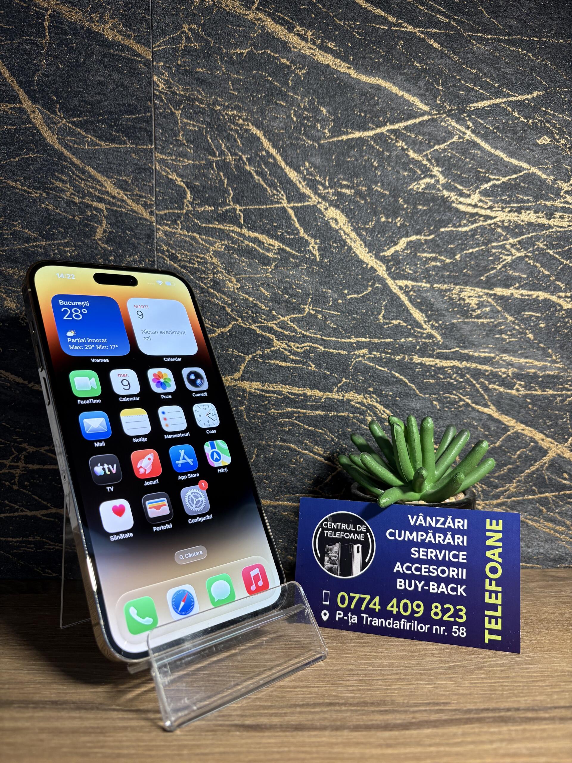 iPhone 14 Pro Max 256GB Gold - imagine 2