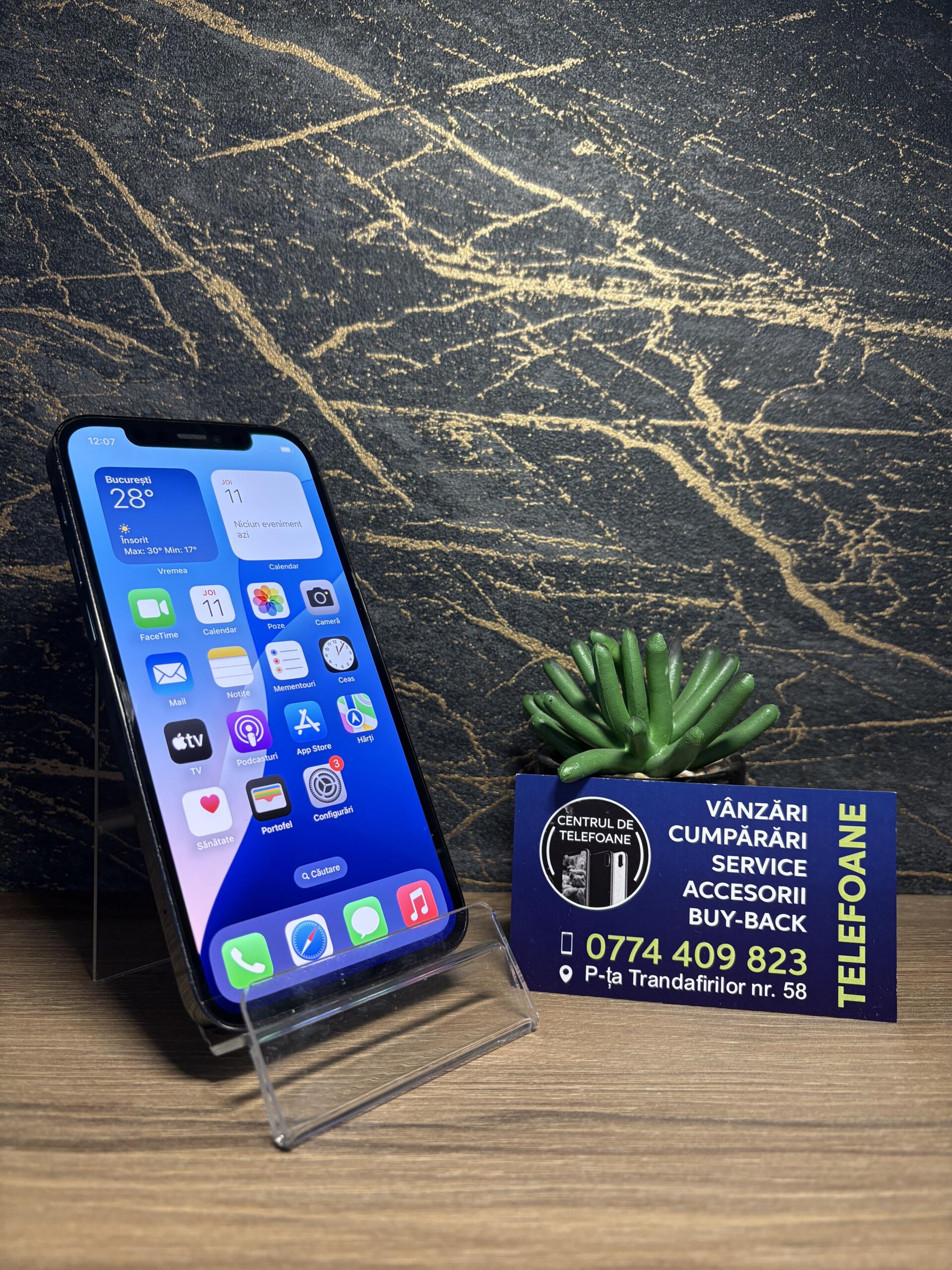 iPhone 12 Pro 256GB Pacific Blue - imagine 2