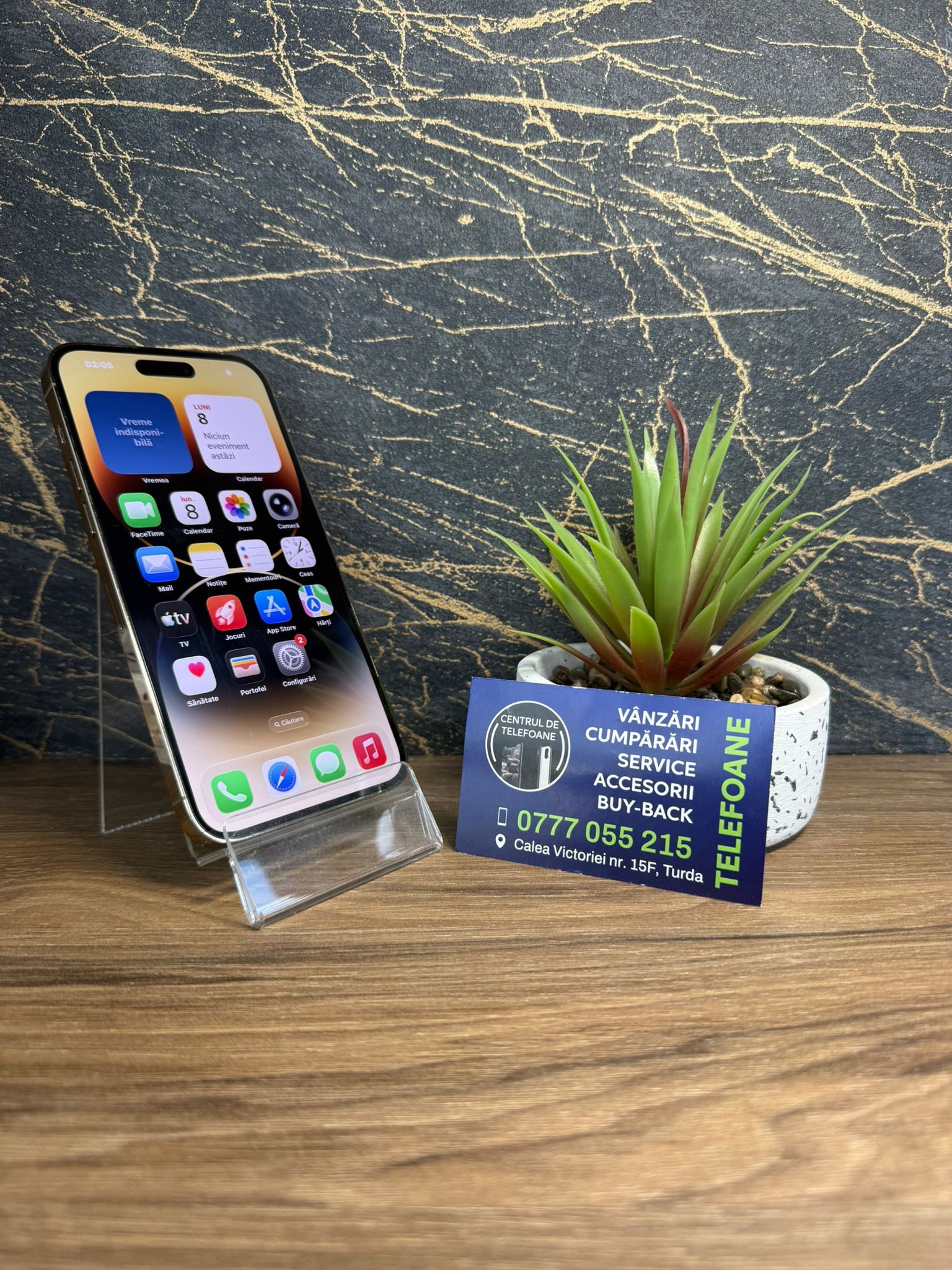 iPhone 14 Pro Max 256GB Gold - imagine 2
